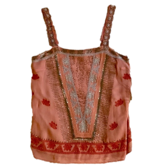 ⭐️SOLD⭐️ Gorgeous Anthropologie sequin top 00 - Picture 7 of 16